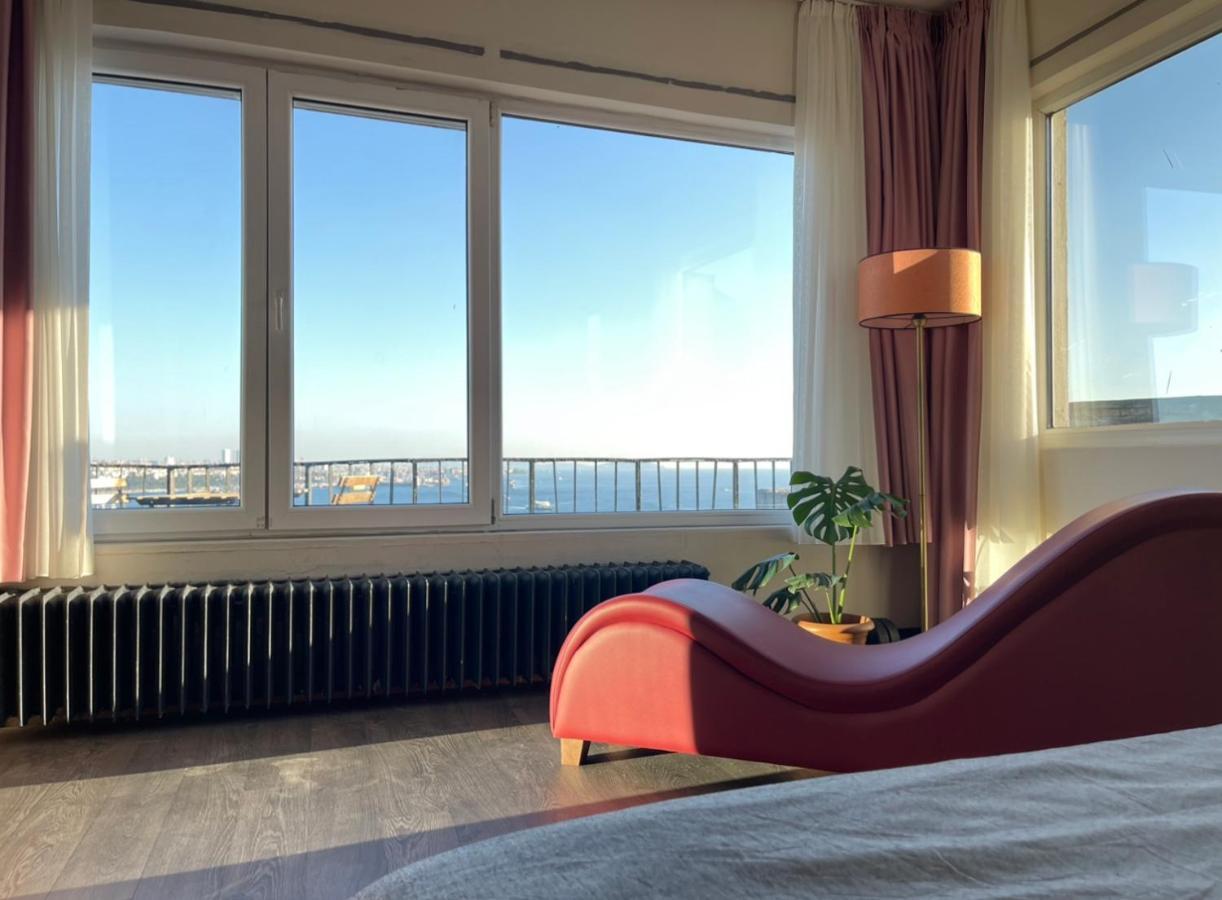 이스탄불 Art Loft , 270* Full Sea View In Cihangir 아파트 외부 사진