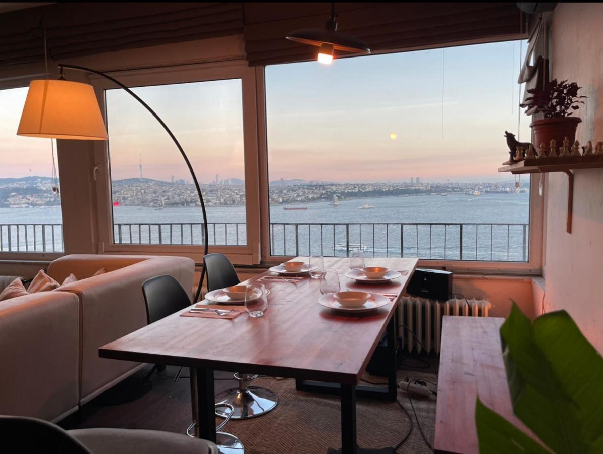 이스탄불 Art Loft , 270* Full Sea View In Cihangir 아파트 외부 사진