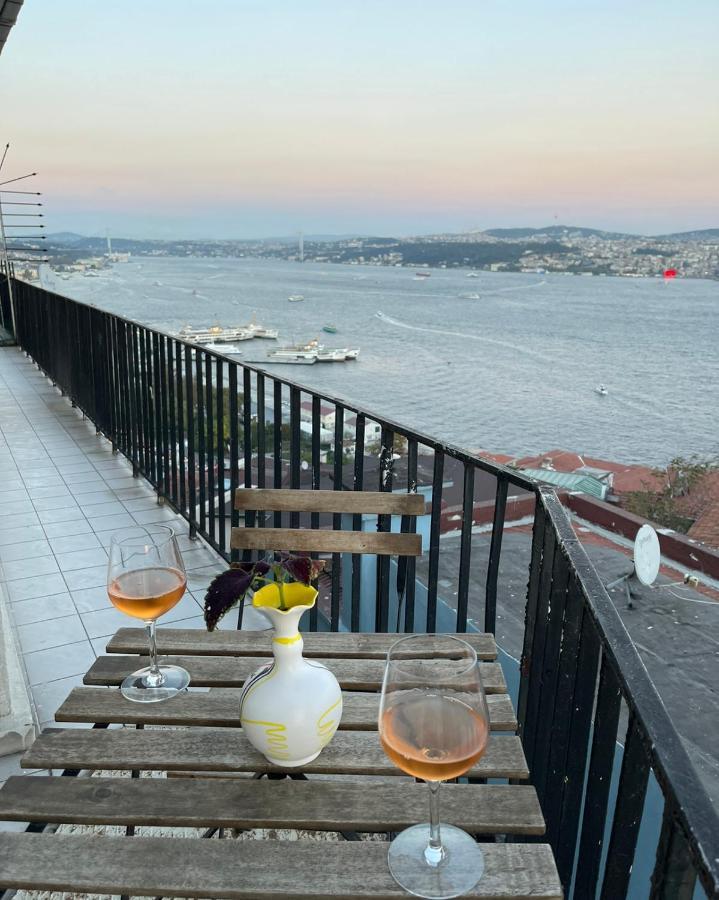 이스탄불 Art Loft , 270* Full Sea View In Cihangir 아파트 외부 사진