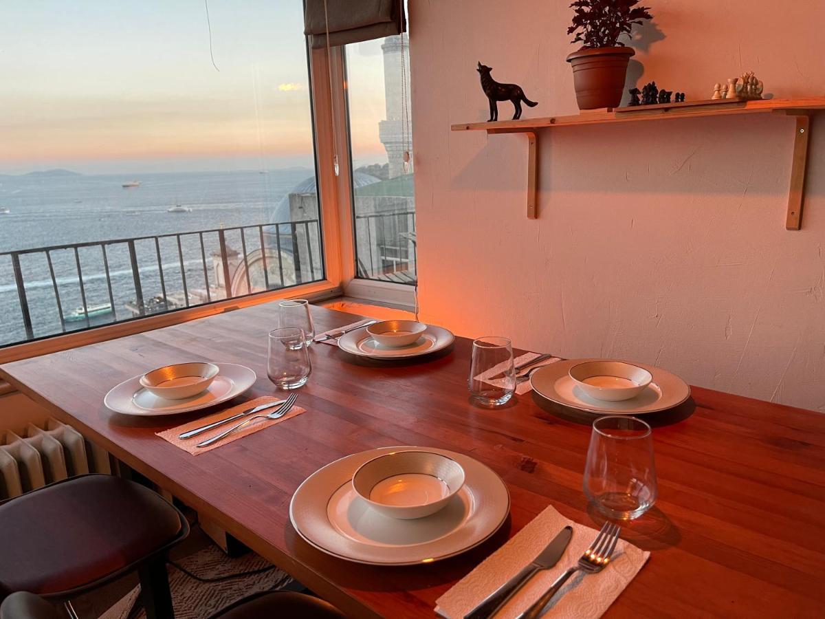 이스탄불 Art Loft , 270* Full Sea View In Cihangir 아파트 외부 사진
