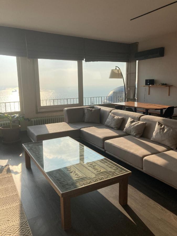 이스탄불 Art Loft , 270* Full Sea View In Cihangir 아파트 외부 사진